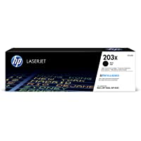 HP 203X CF540X Negro- Cartucho Tóner de Alta Capacidad Original- de 3.200 páginas- para impresoras HP Color LaserJet Pro…